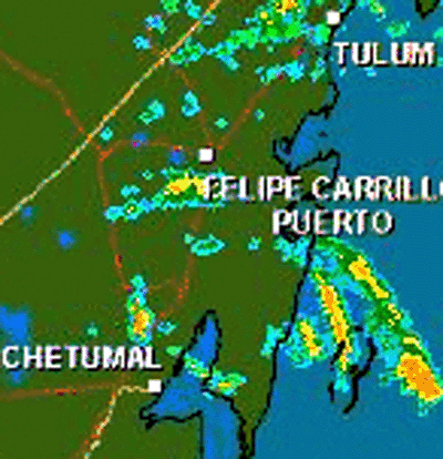 Cancun Radar 5 AM