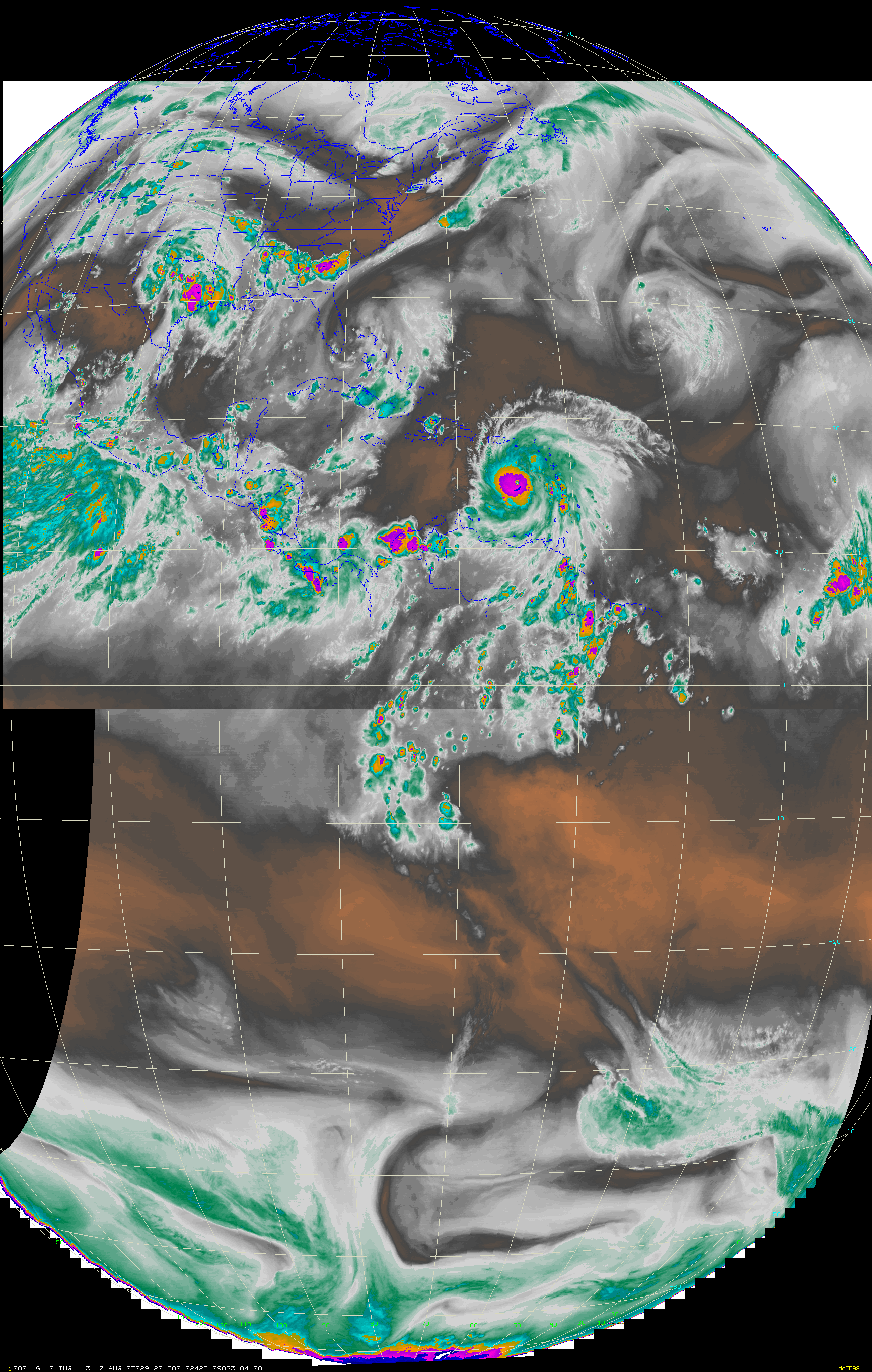 Hurricane Dean Loop