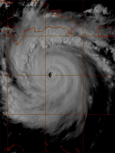 3 PM - August 18, 2007 - Hurricane Dean