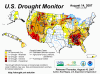 August 20th Short Term Drought Map - August 2007
