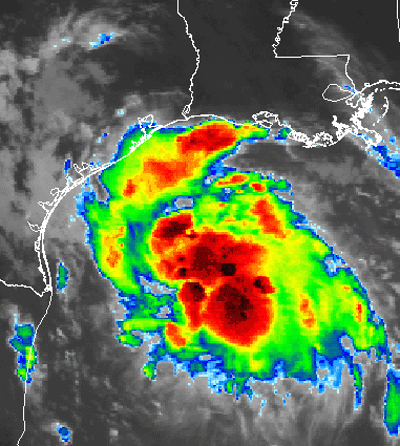 Tropical Depression - August 15, 2007