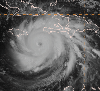 Hurricane Dean 10 AM