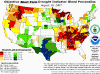 August 18th Short Term Drought Map