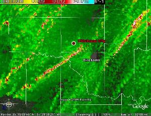 Mesocyclone Path